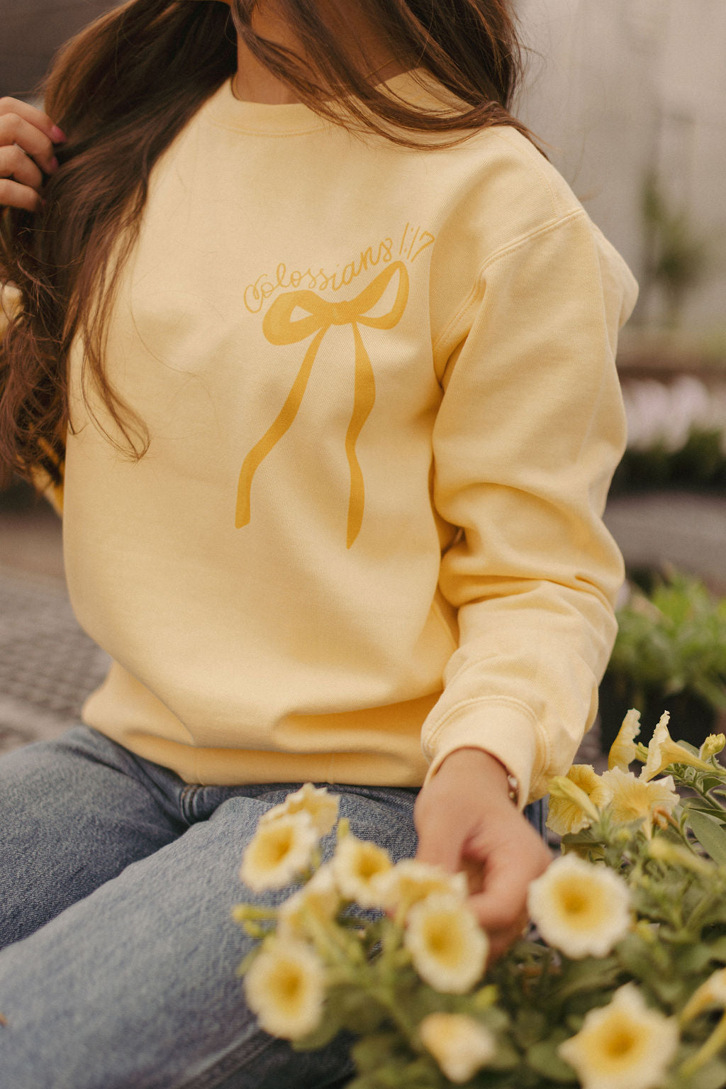 He holds all things together sweatshirt