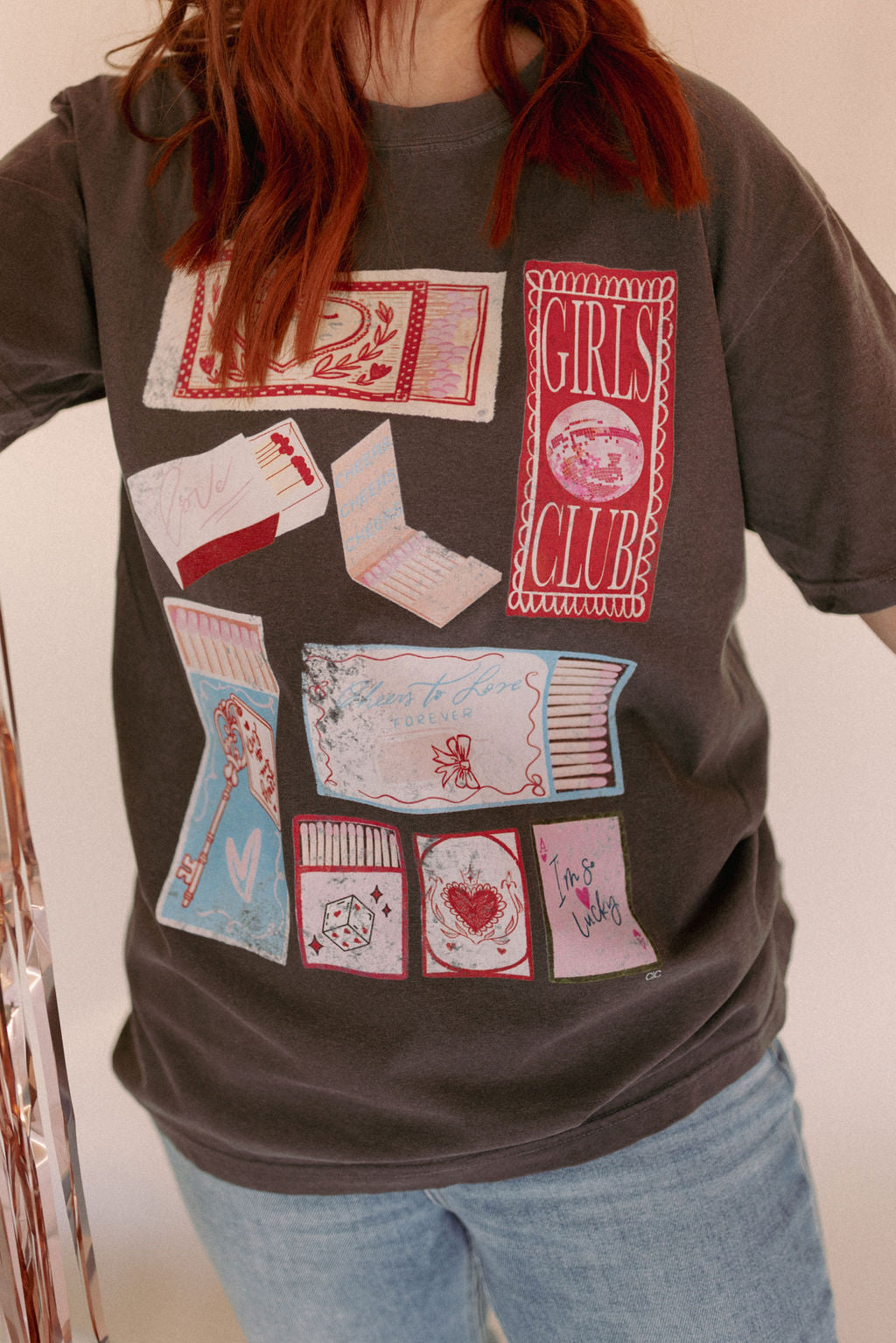 Match Bow Graphic Tee