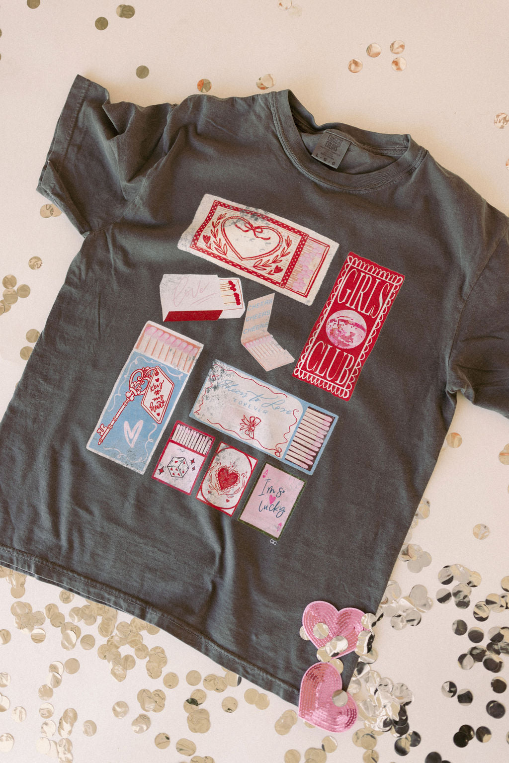 Match Bow Graphic Tee