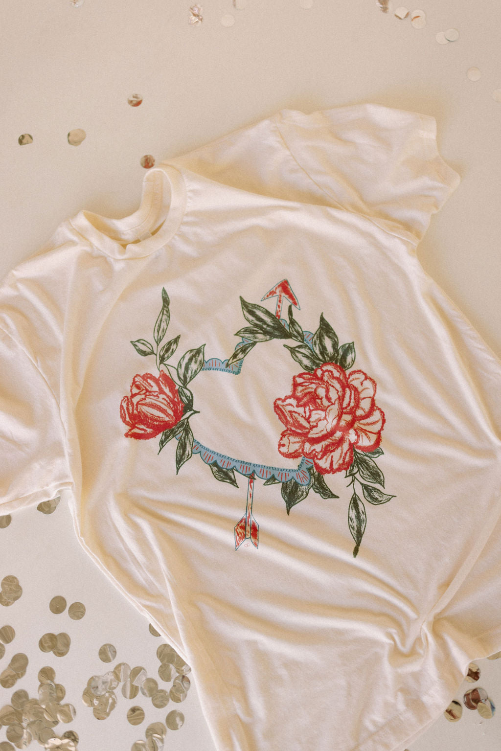 Stitched Heart Graphic Tee