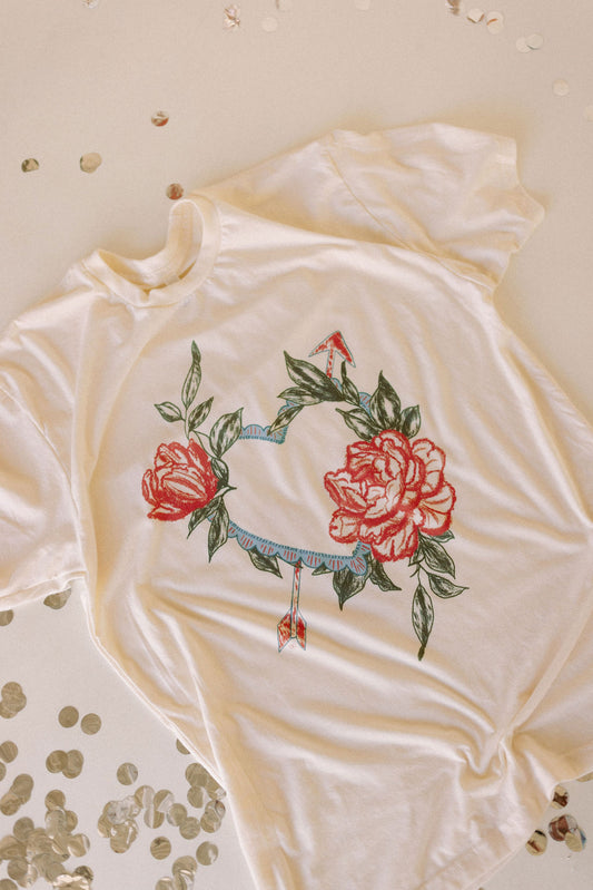 Stitched Heart Graphic Tee