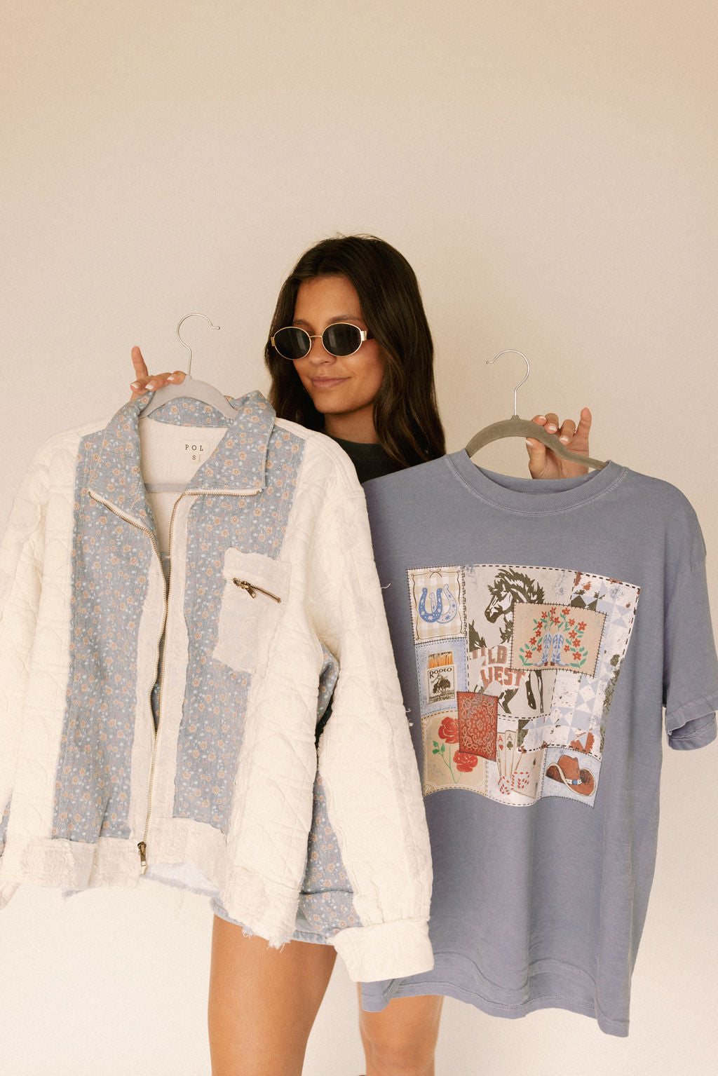 Rodeo Patch Tee- Denim