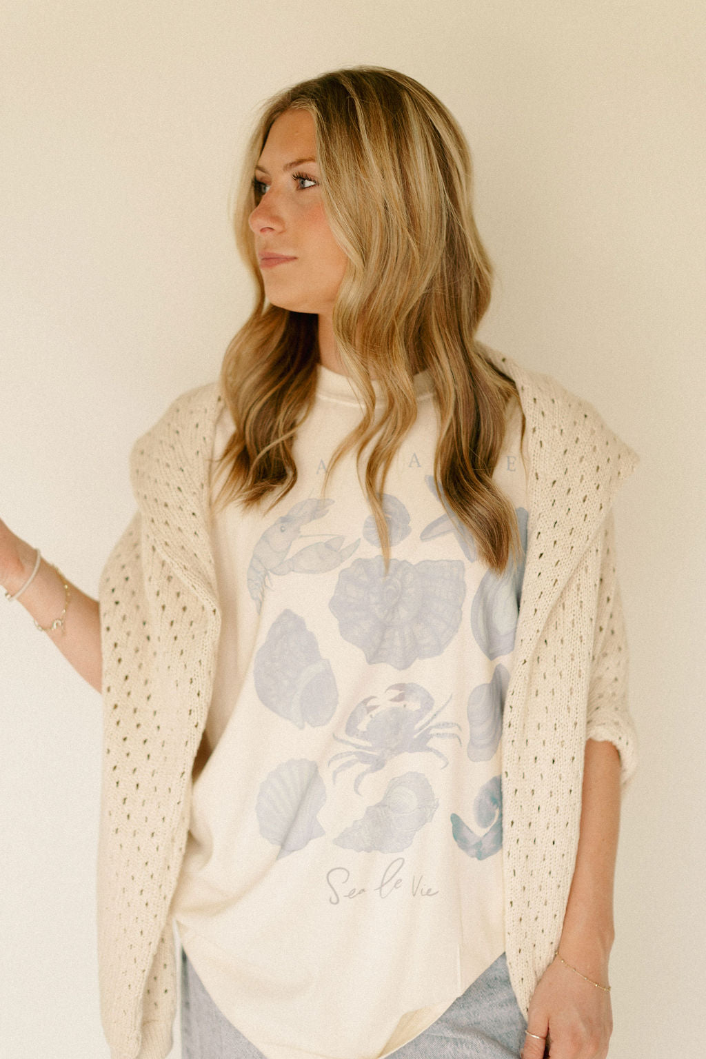Sea Le Vie, Sea Market Graphic Tee