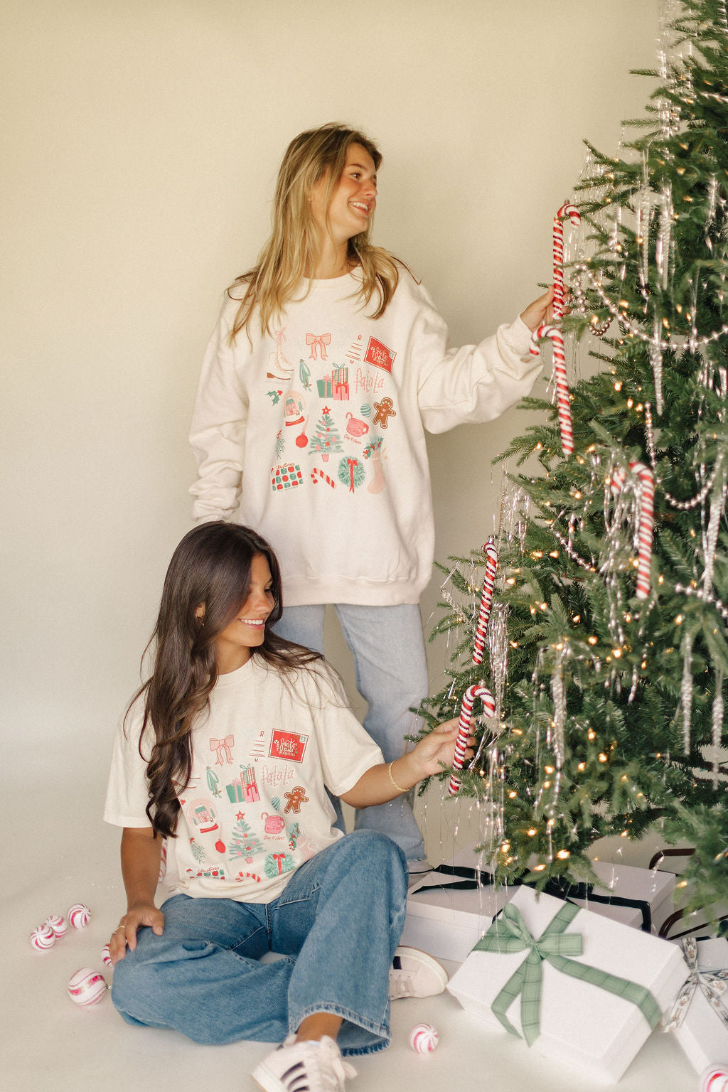 Christmas Sticker Collage