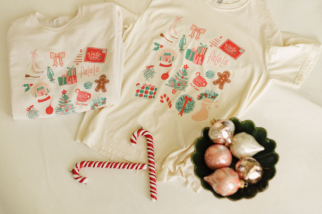 Christmas Sticker Collage