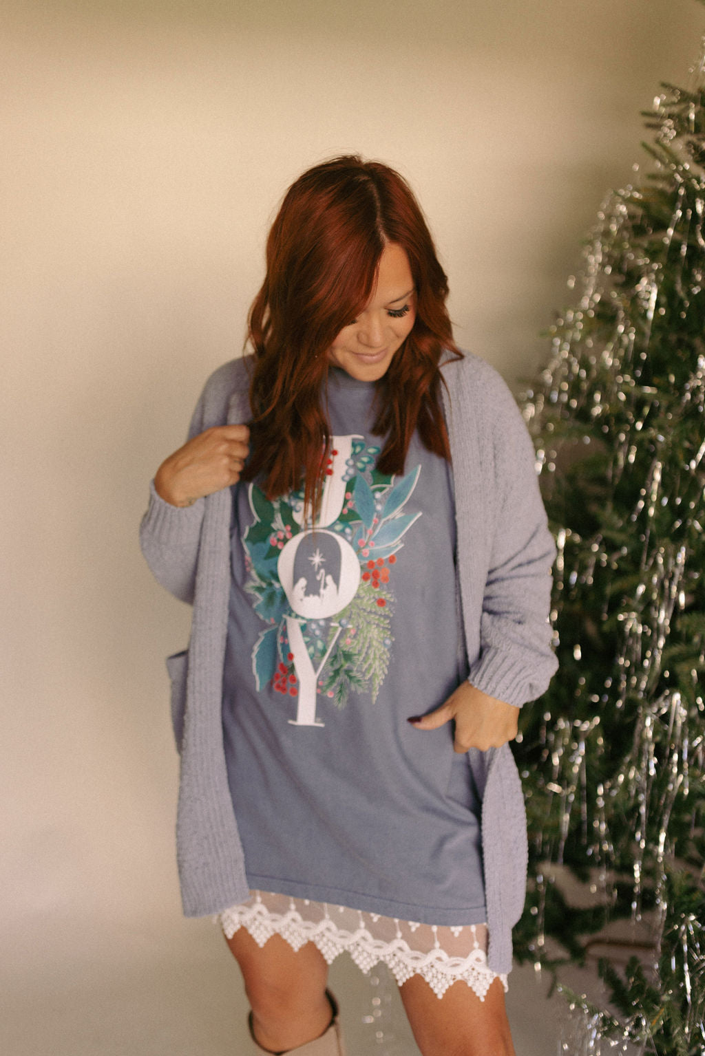Joy nativity Tee