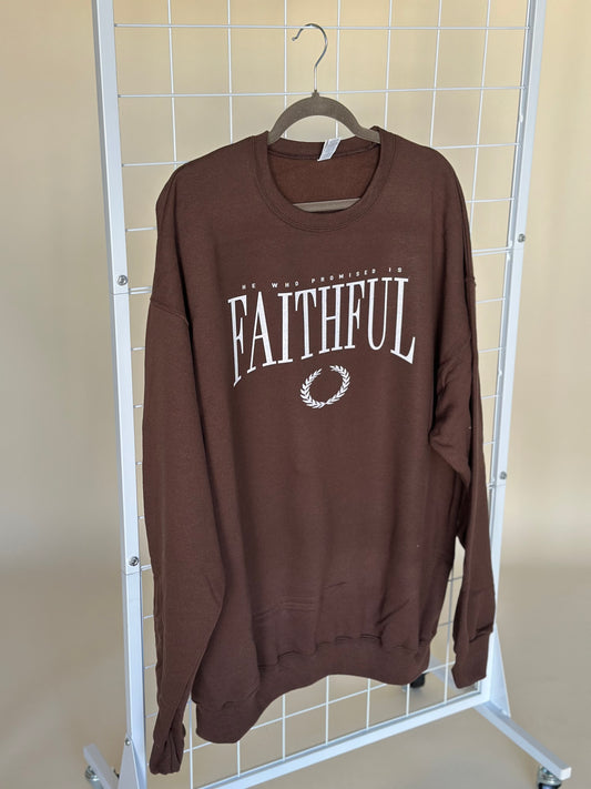 Faithful Sweatshirt - Brown