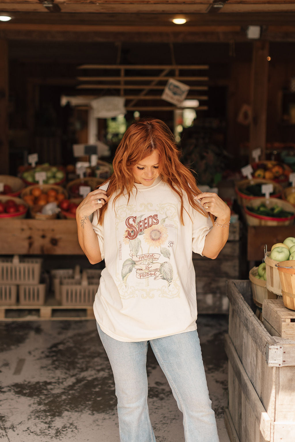 Harvest Is Plentiful Graphic Tee