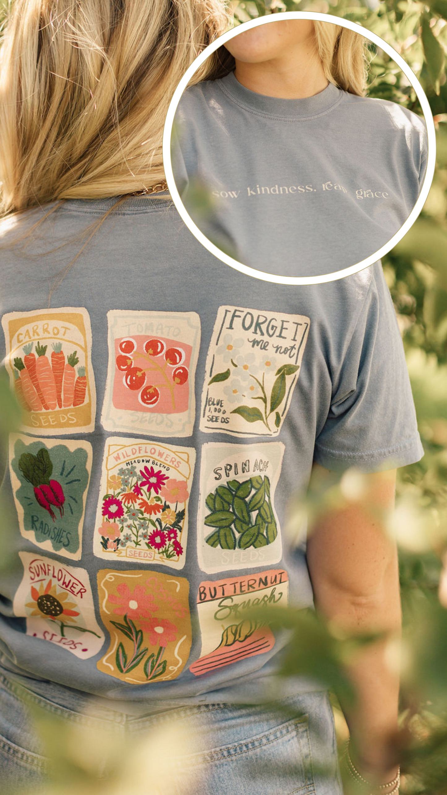 Sow Kindness, Reap Grace Graphic Tee