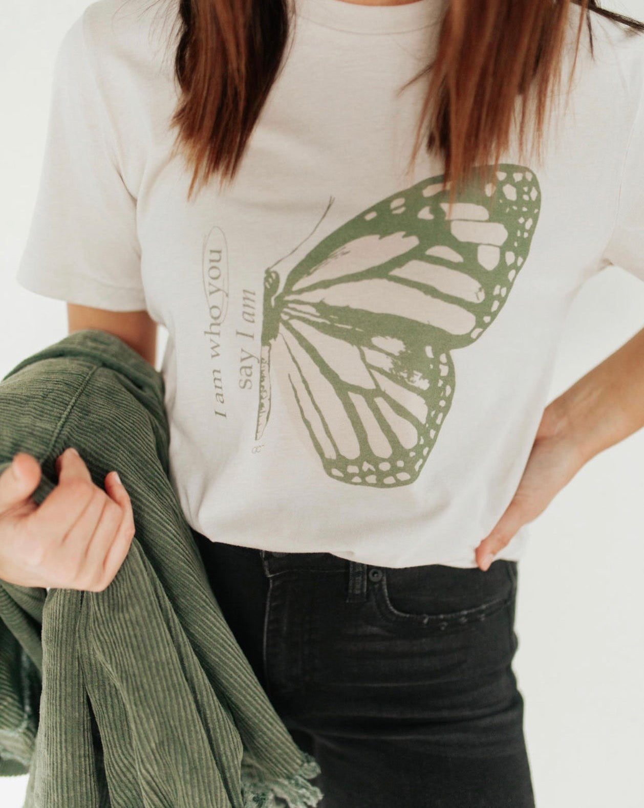 I Am Who You Say I Am Tee