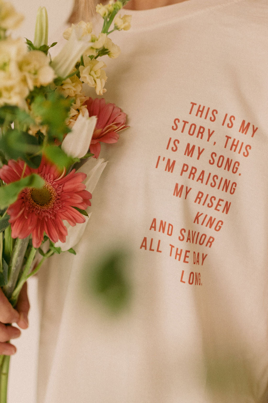 I'm Praising My Risen Savior Graphic Tee + Sweatshirt