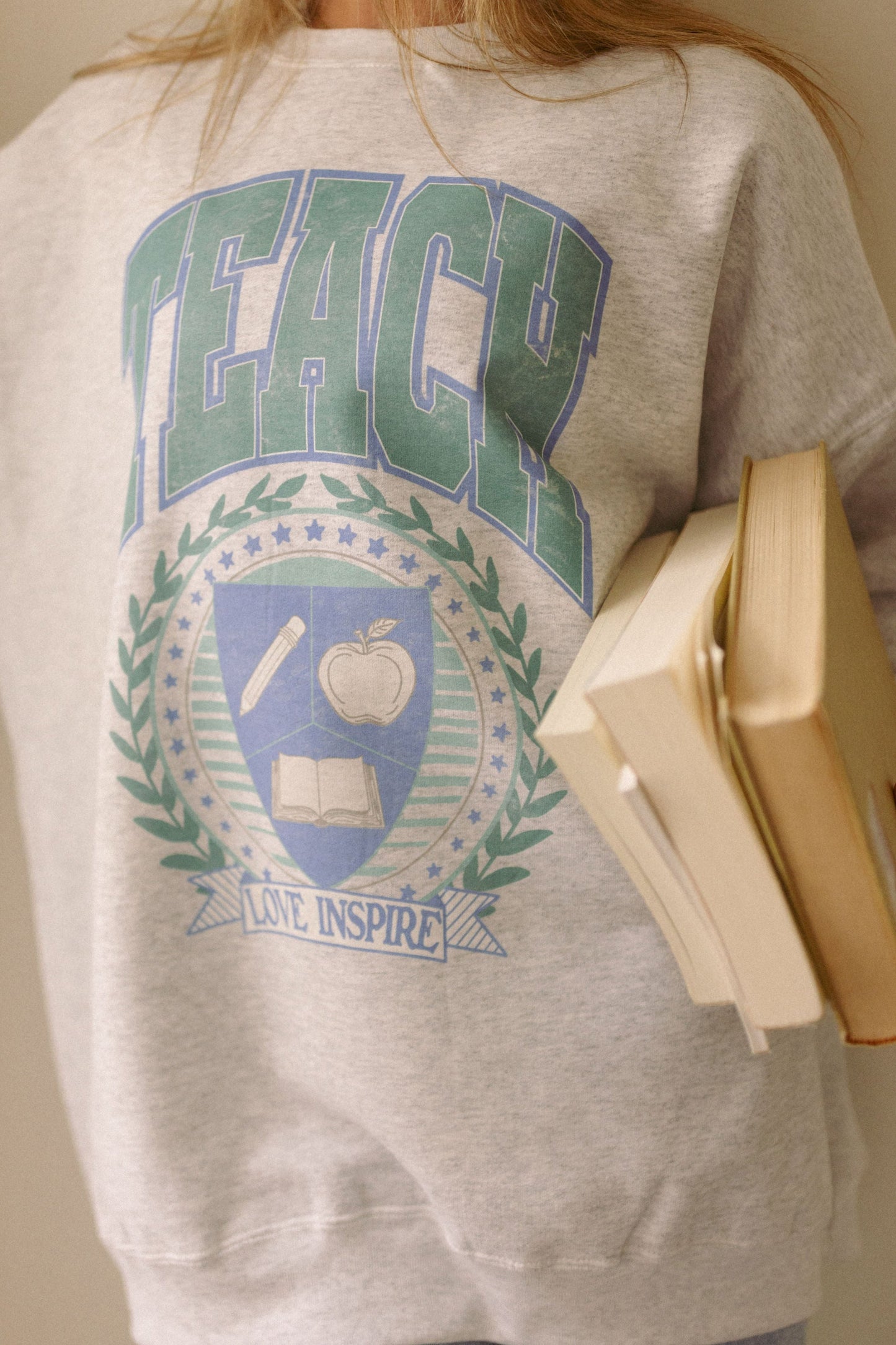 Teach Crest Sweatshirt