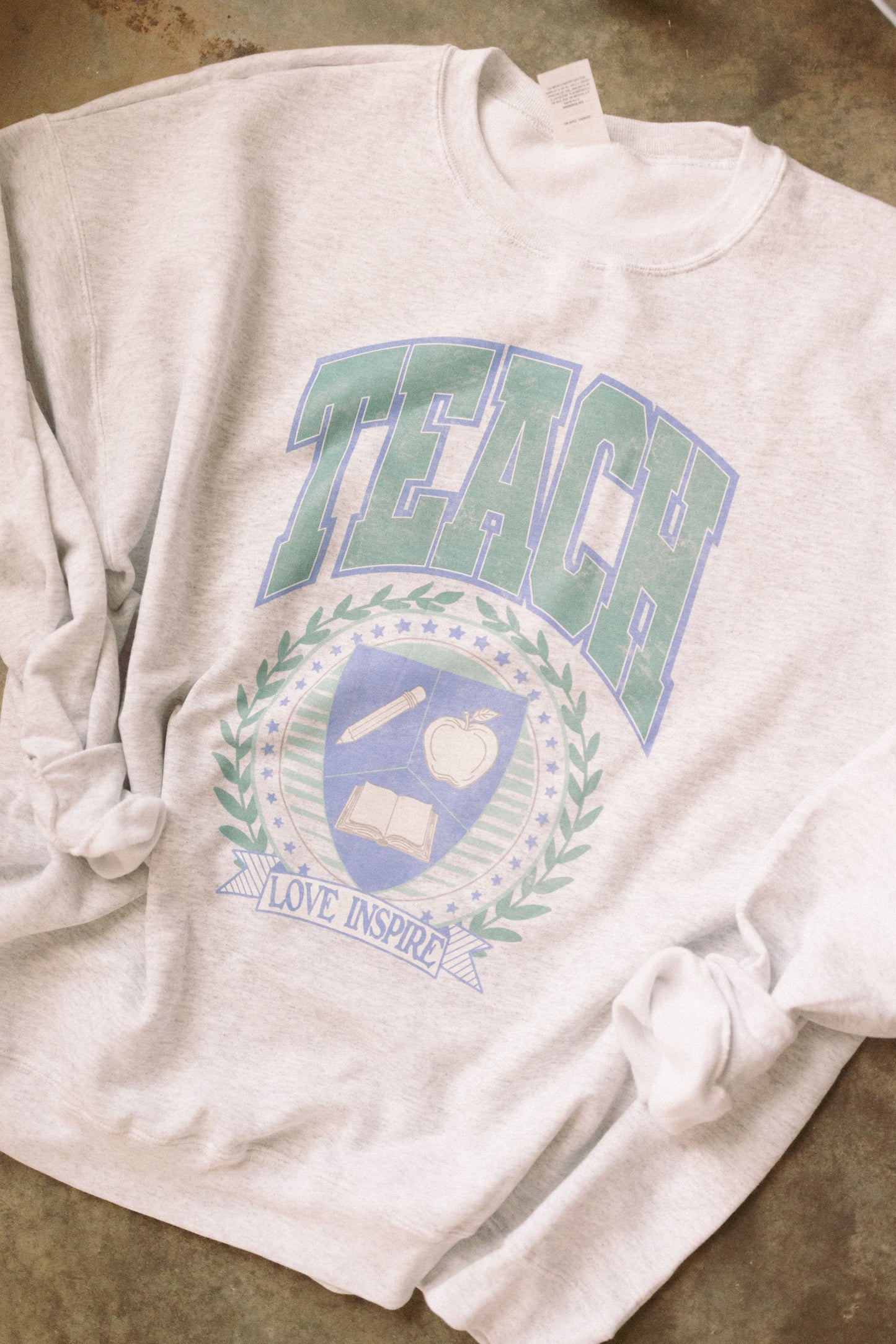 Teach Crest Sweatshirt