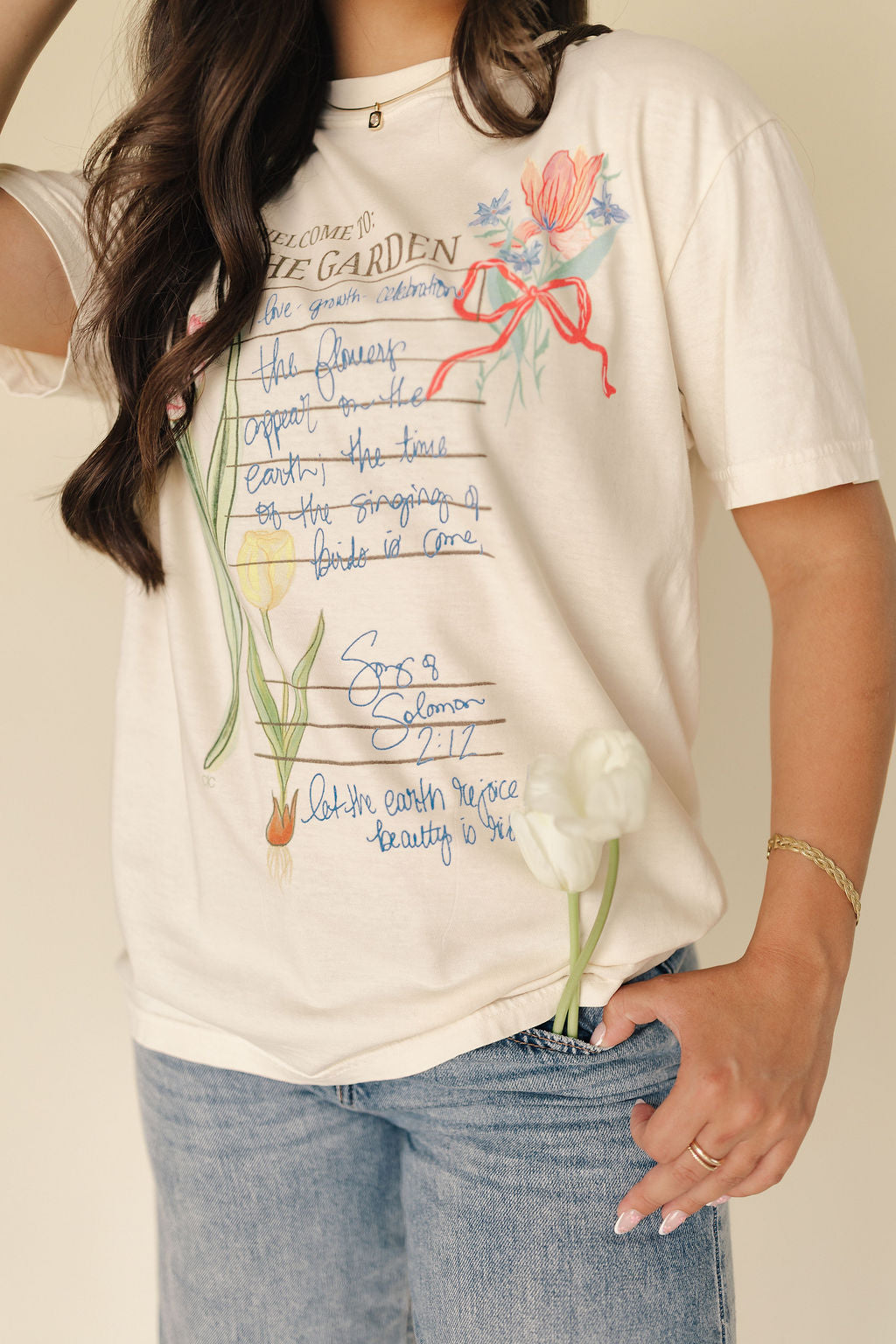 Welcome To The Garden  Graphic Tee