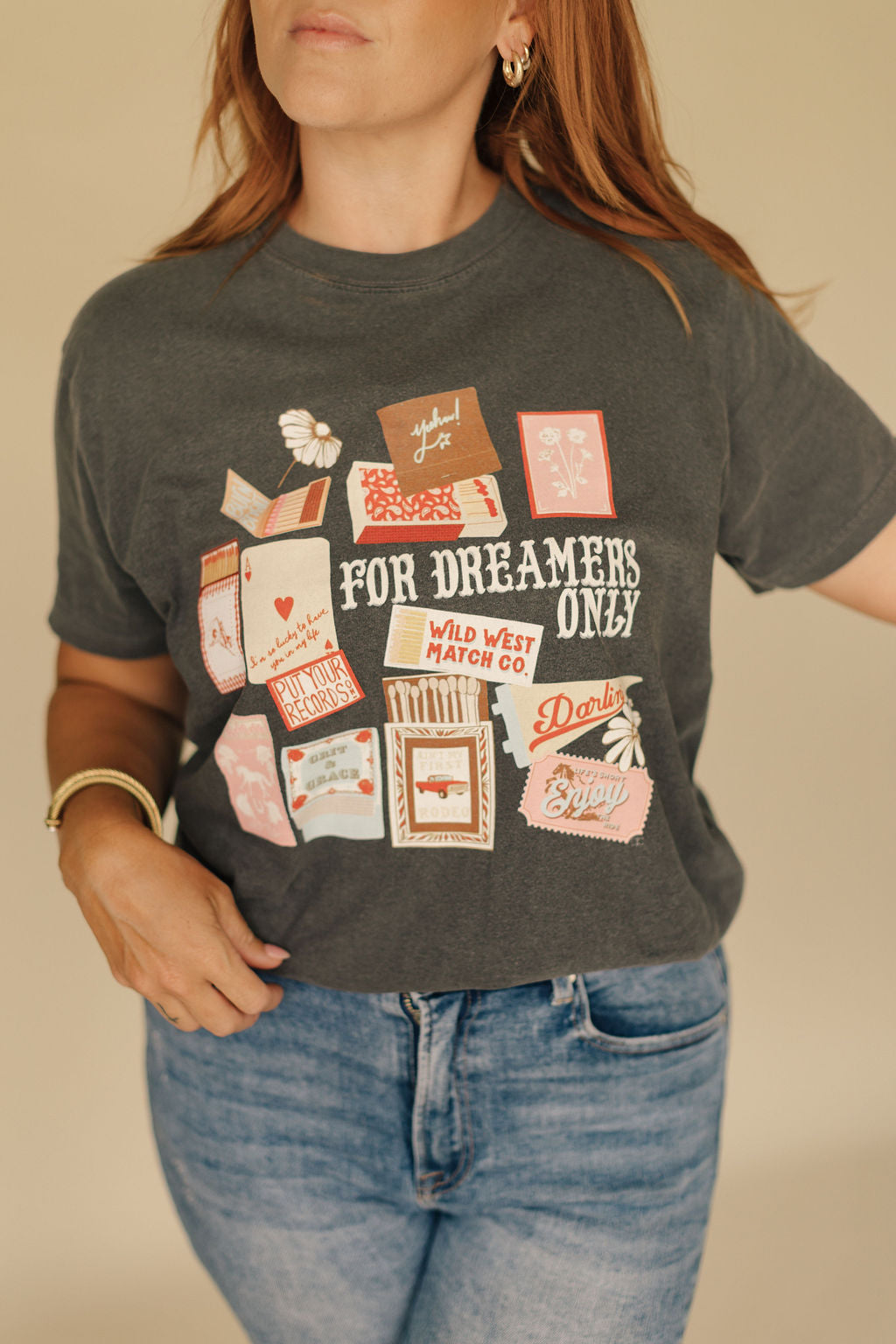 For Dreamers Only Graphic Tee