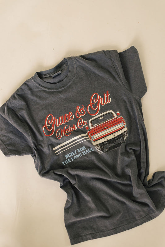 Grace & Grit Moto Co. Graphic Tee