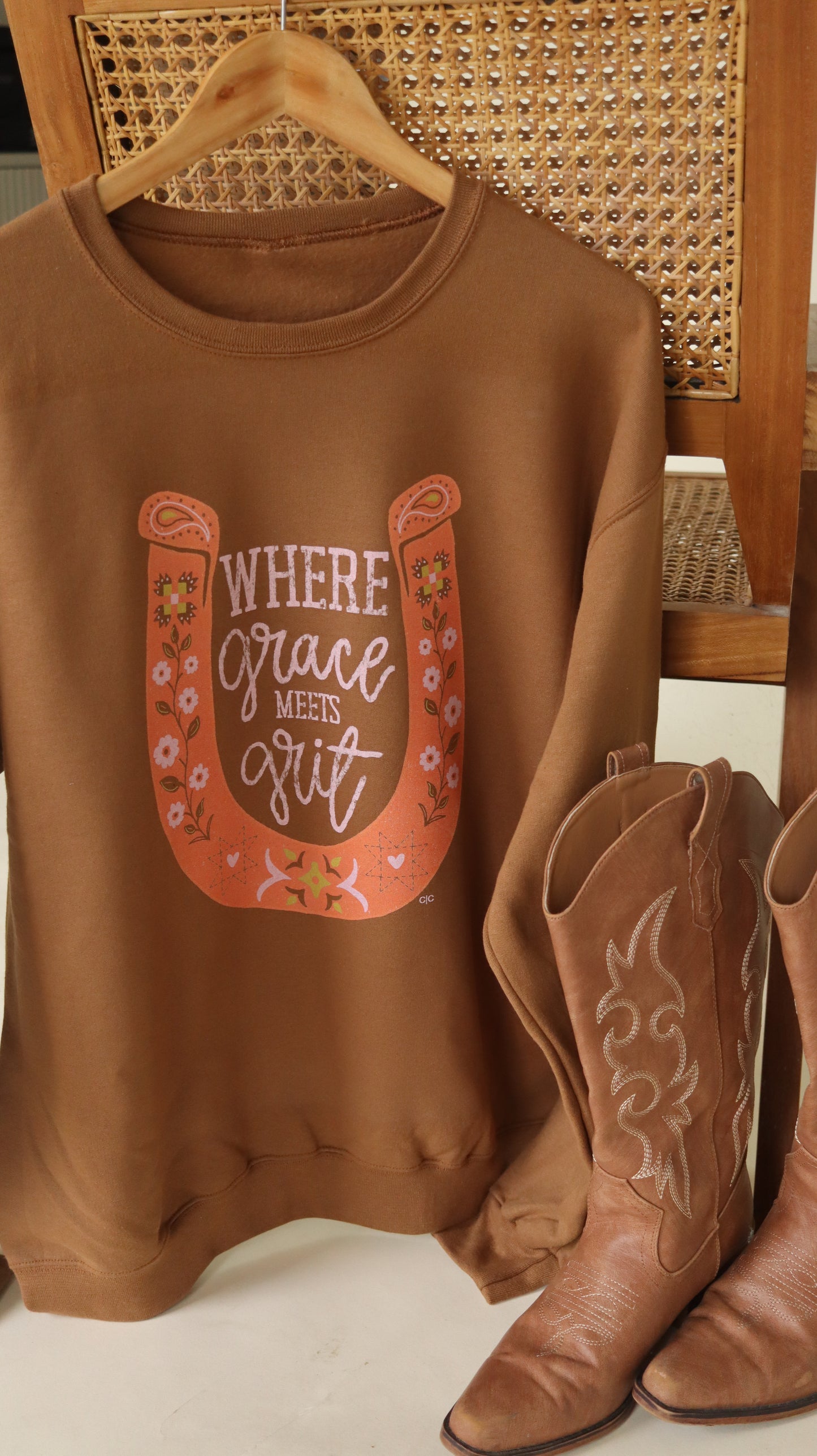 Horseshoe Western Where Grace Meets Graphic Apparel