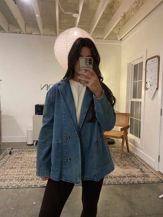 Denim Blazer