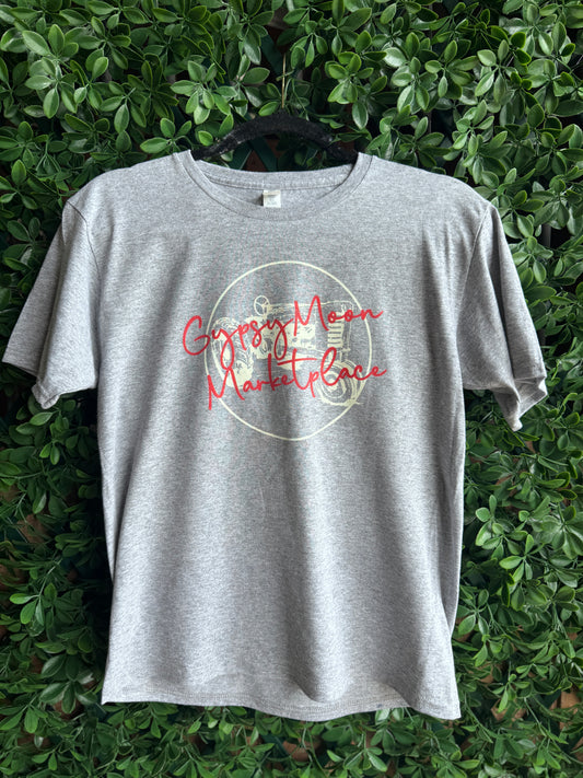 Gypsymoon Marketplace Tractor Logo  Tee- YOUTH